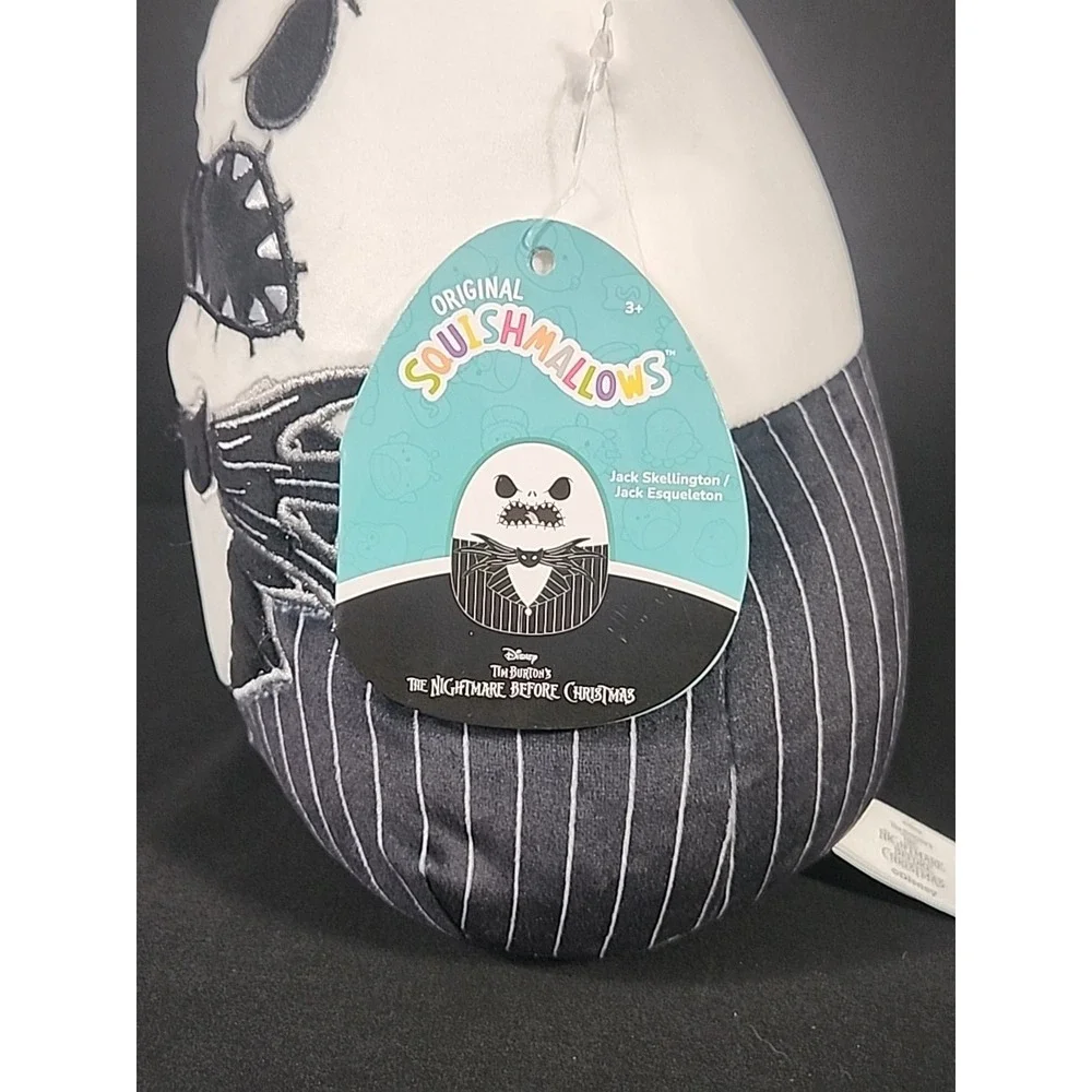 Squishmallows Jack Skellington‎ The Nightmare Before Christmas Plush Toy New NWT